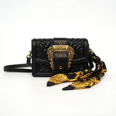 Borsa a spalla con foulard