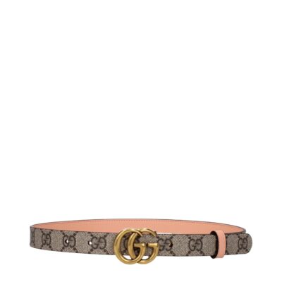 Cintura sottile reversibile GG Marmont